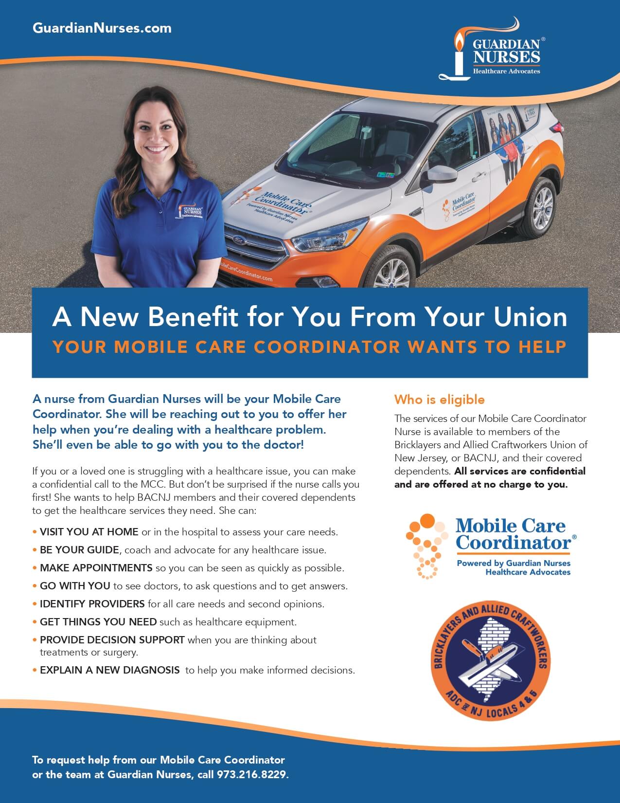 Guardian Nurses Assisting with BAC/ADC NJ Member's Healthcare Needs